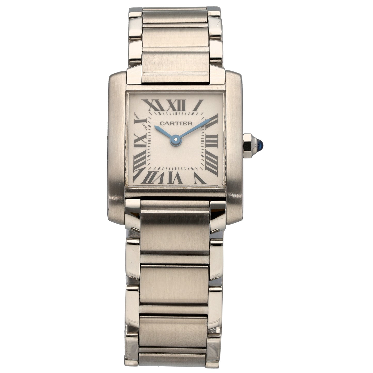 Cartier Tank Francaise 2384 20mm Stainless Steel Watch