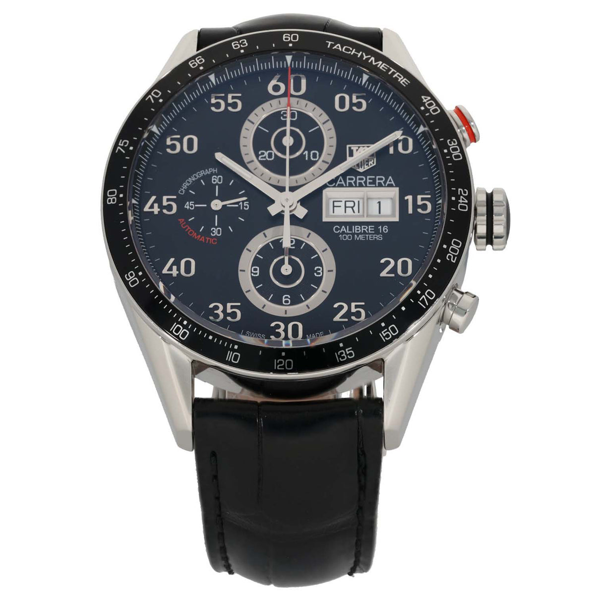 Tag Heuer Carrera CV2A10 43mm Stainless Steel Watch