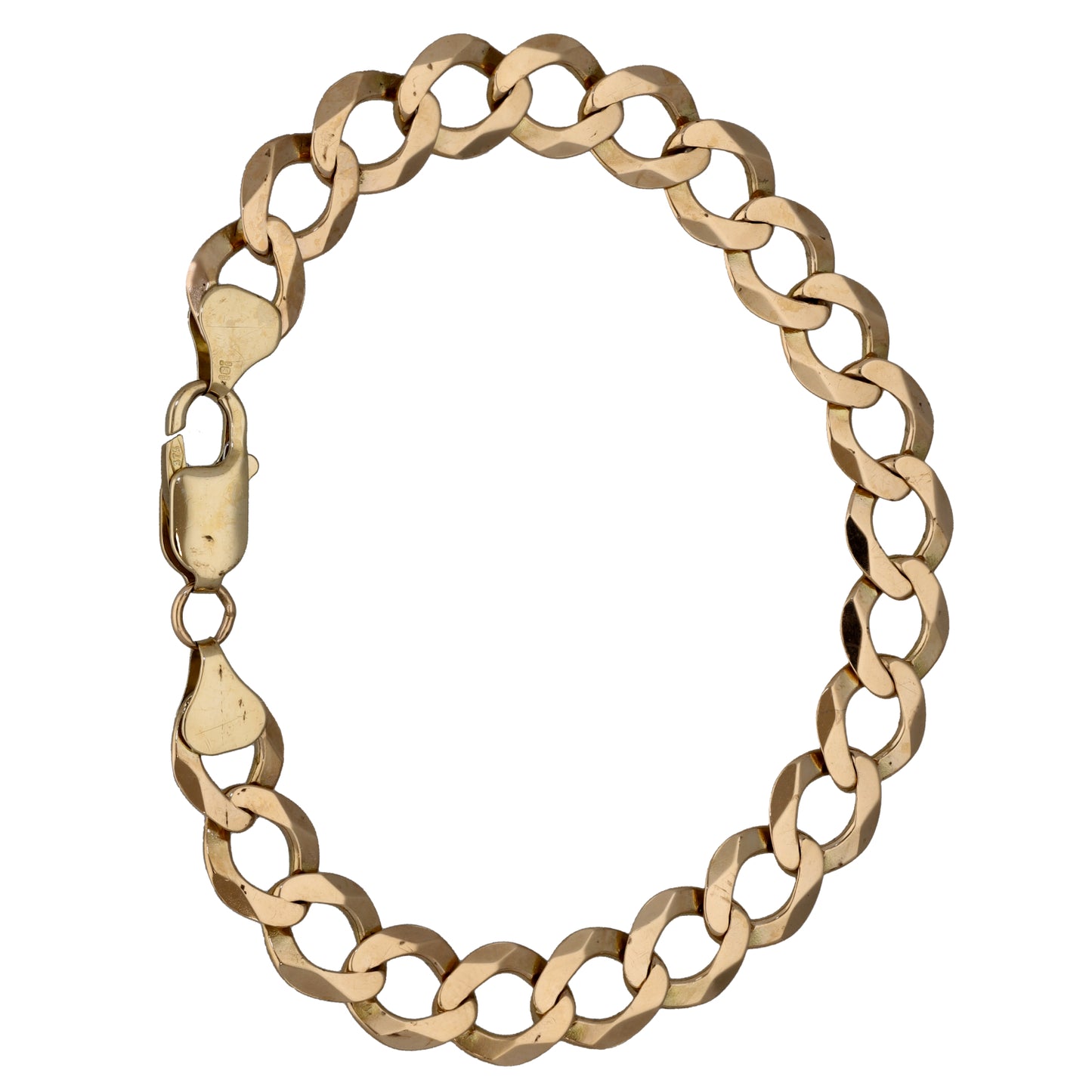 9ct Gold Curb Bracelet