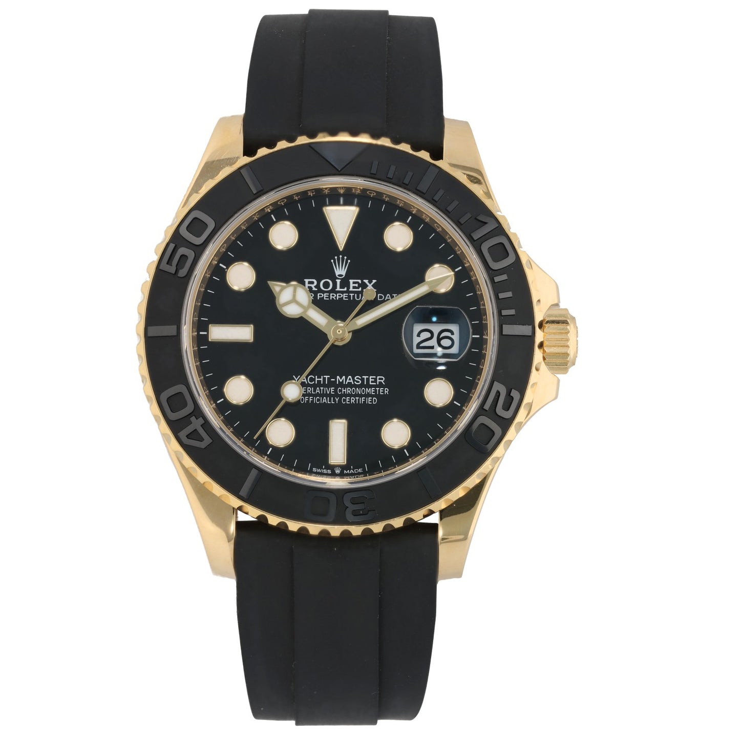 Rolex Yacht Master 226658 42mm Gold Watch