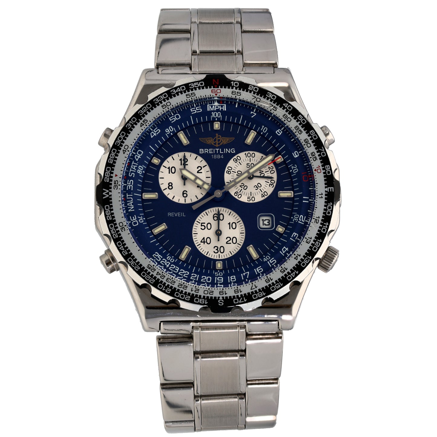 Breitling Jupiter Pilot A59028 42mm Stainless Steel Watch