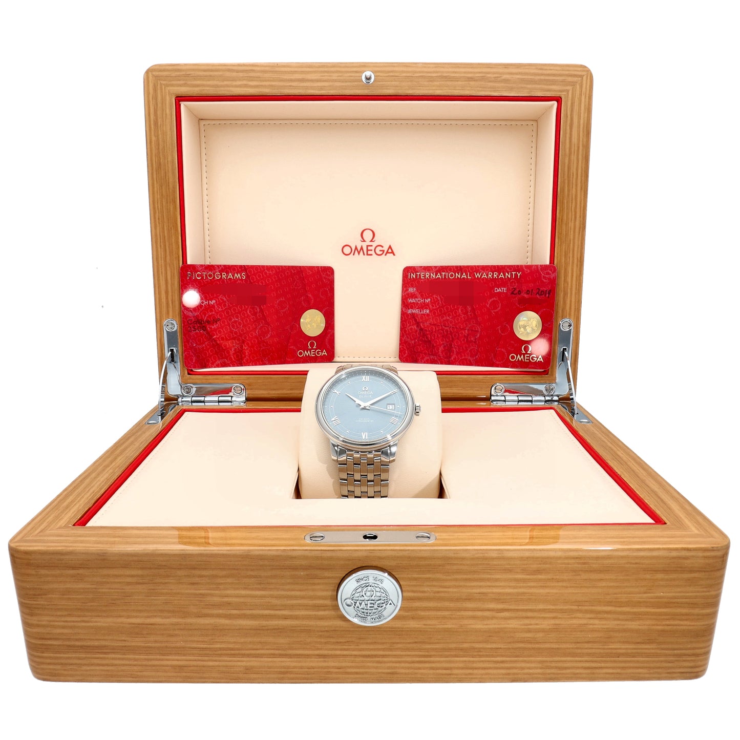 Omega De Ville 424.10.40.20.03.002 39.5mm Stainless Steel Watch