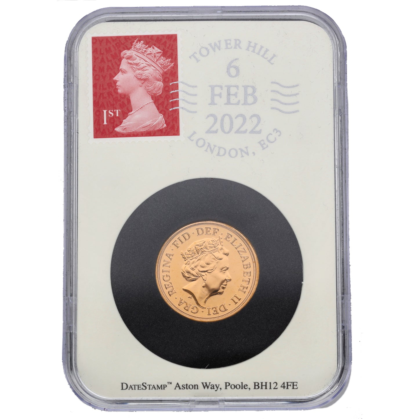 22ct Gold Queen Elizabeth II Full Sovereign Coin 2022