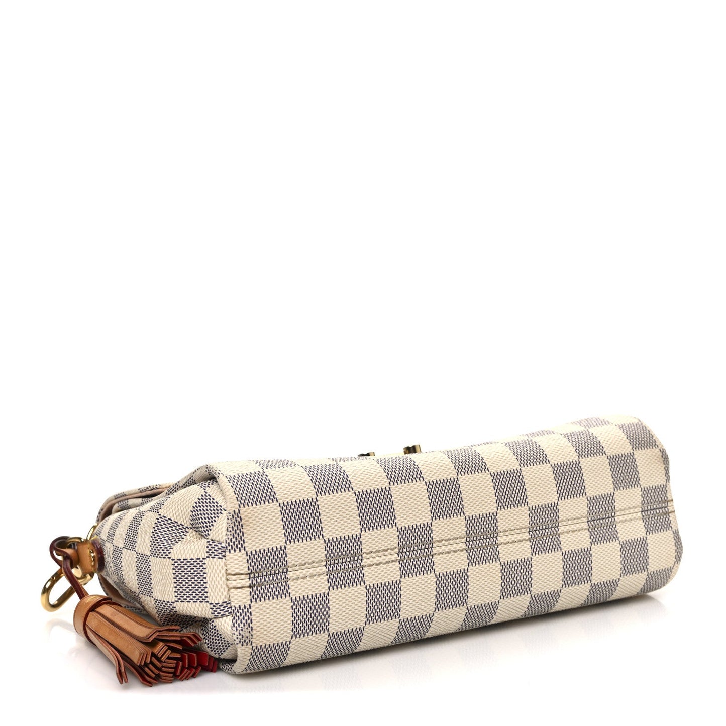 Louis Vuitton Croisette Damier Azur Coated Canvas Bag - White