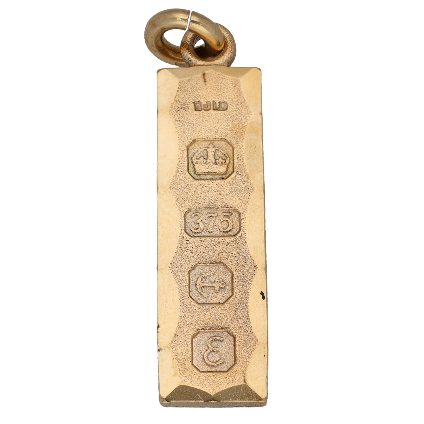9ct Gold Ingot Pendant
