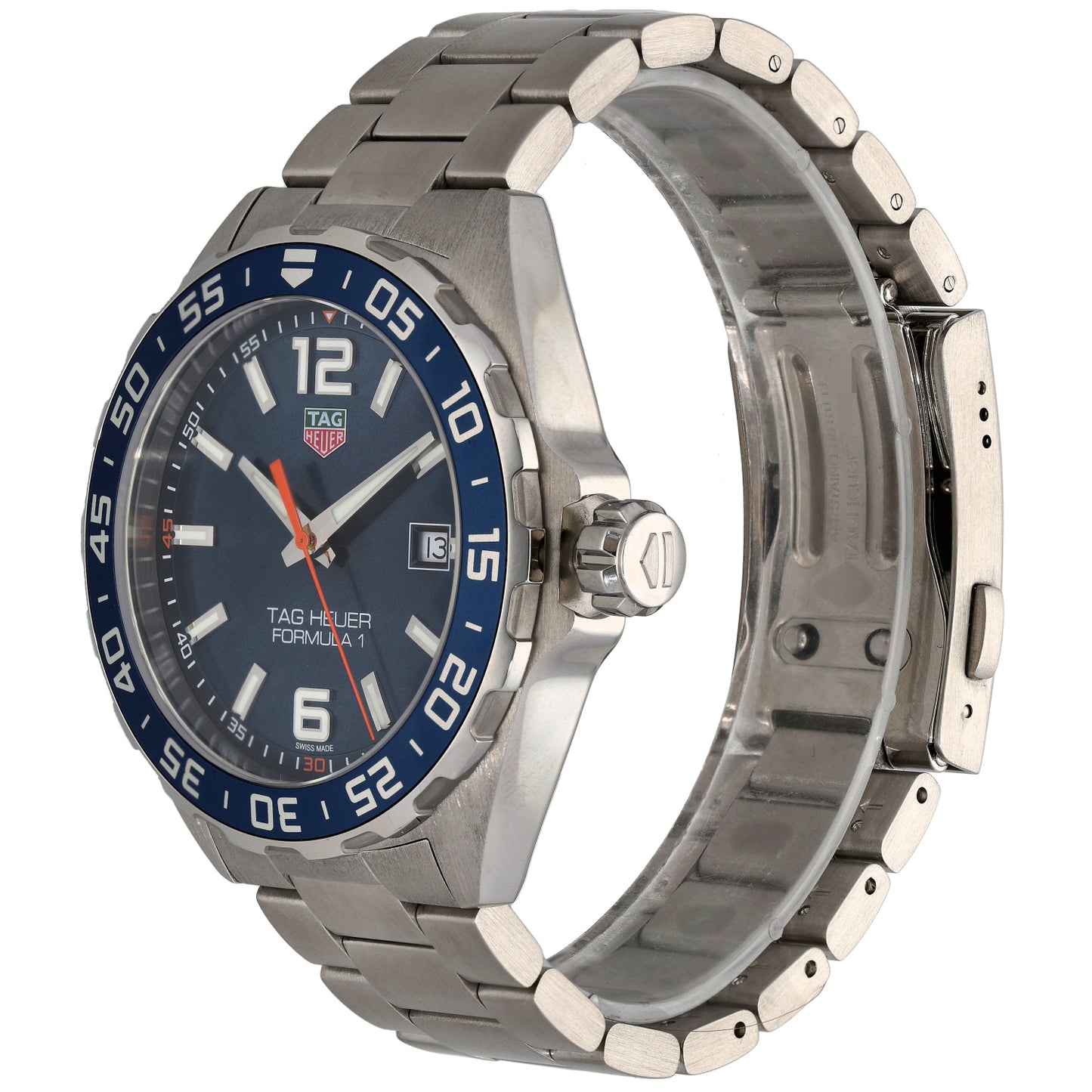 Tag Heuer Formula 1 WAZ1010 43mm Stainless Steel Watch