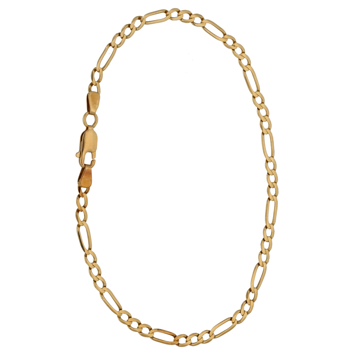 9ct Gold Figaro Bracelet