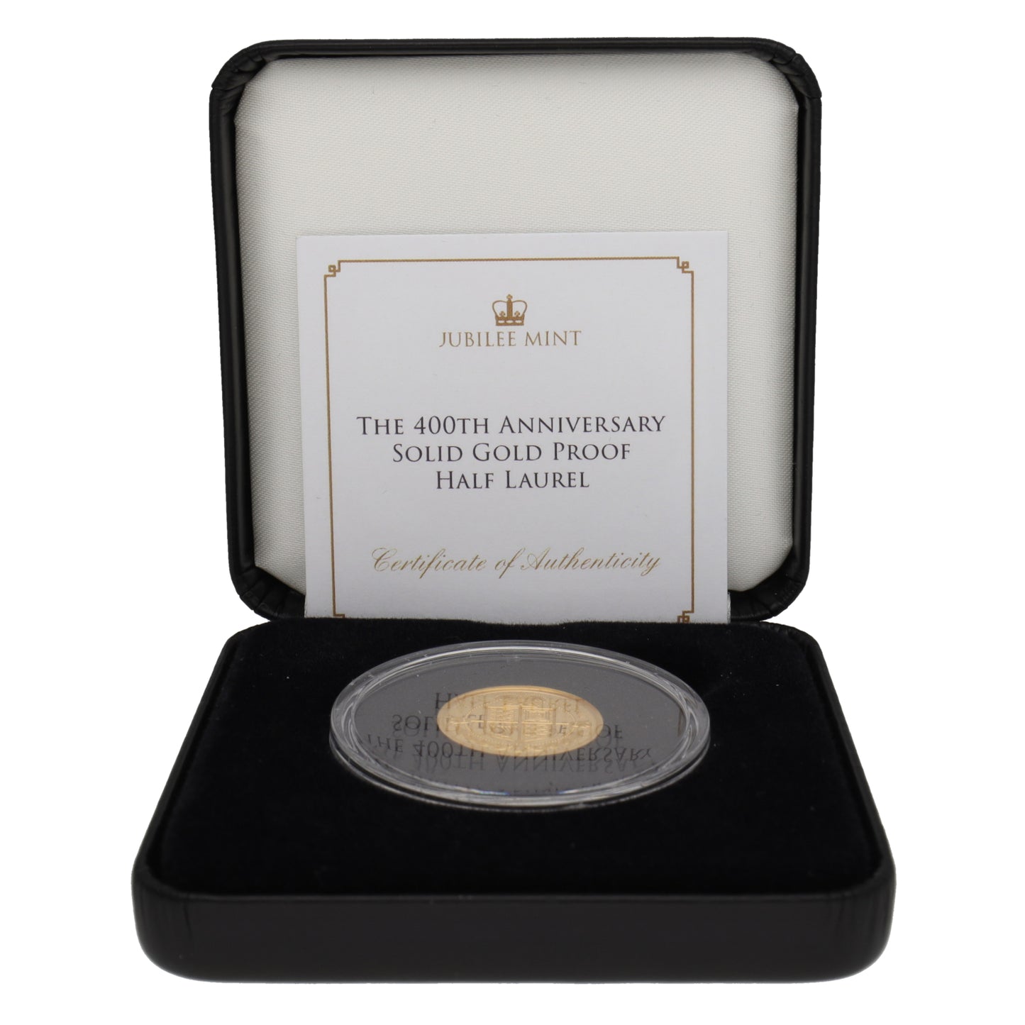 22ct Gold King Charles III Half Laurel Coin 2025