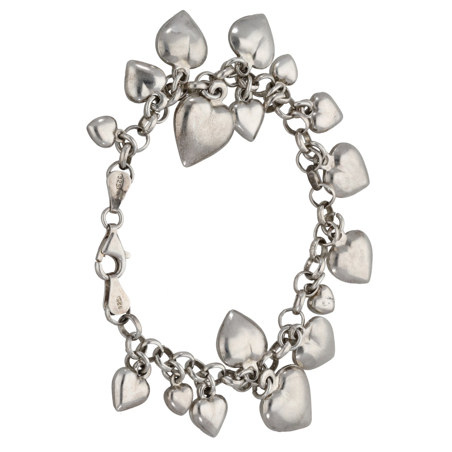 Sterling Silver Charm Bracelet