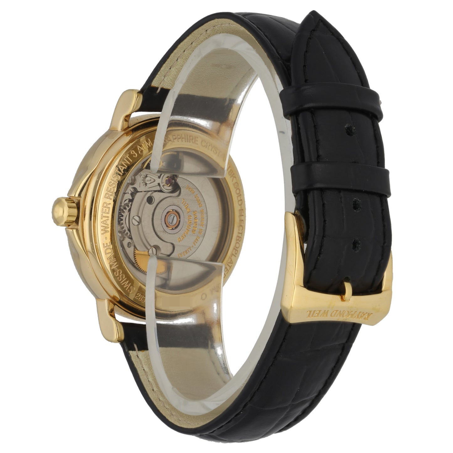 Raymond Weil Tradition 2834 36mm Gold Plated Watch