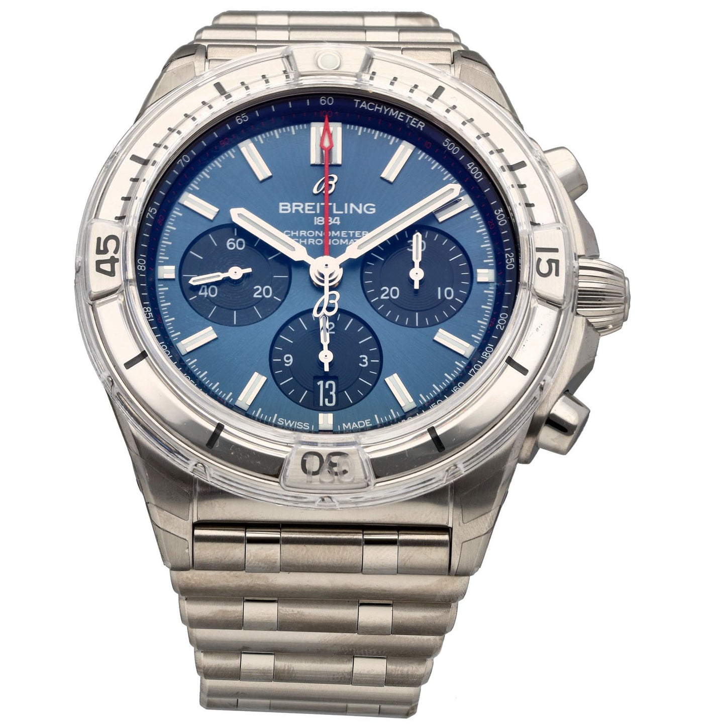 Breitling Chronomat B01 42 AB0134 42mm Stainless Steel Watch (Ex-Display)