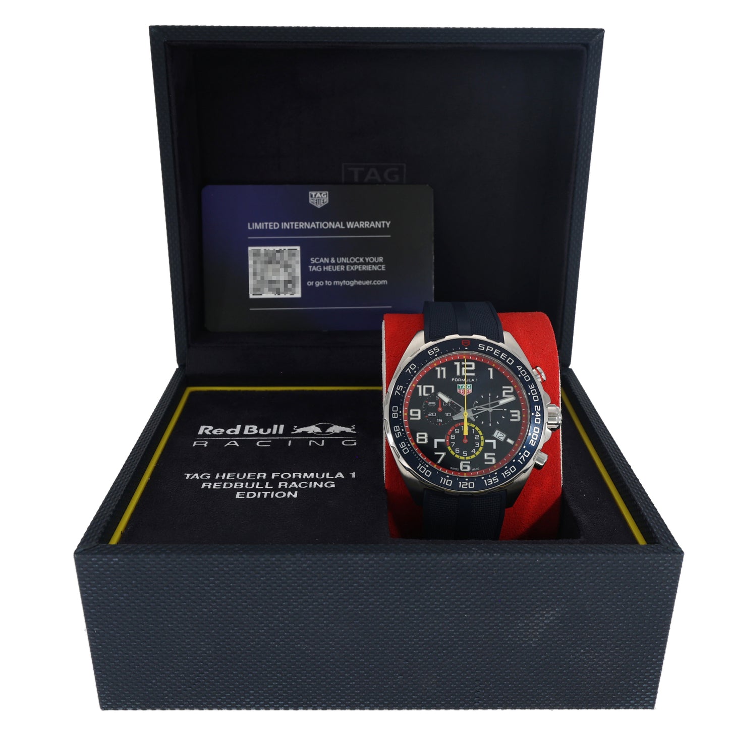Tag Heuer Formula 1 Red Bull Racing CAZ101AL 43mm Stainless Steel Watch