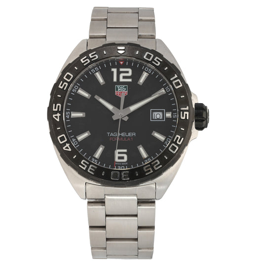 Tag Heuer Formula 1 WAZ1110 41mm Stainless Steel Watch