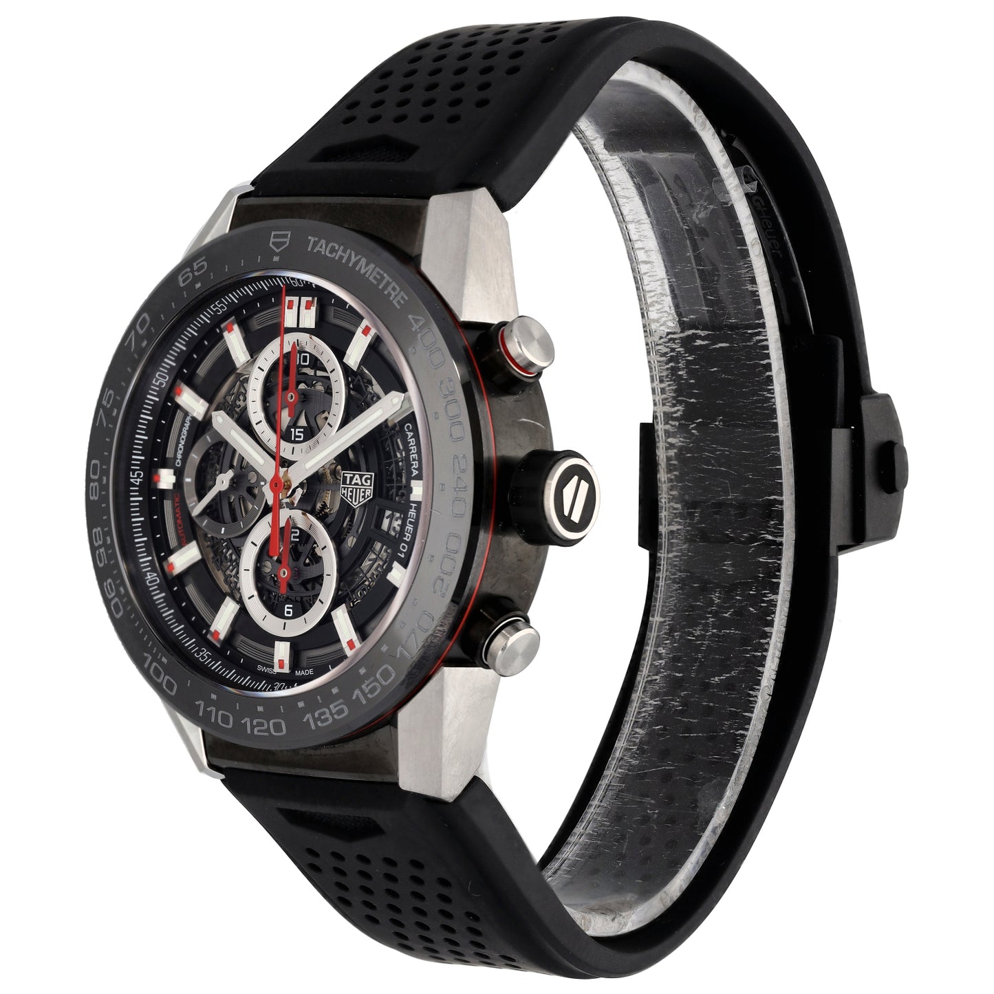 Tag Heuer Carrera CAR2A1Z-0 45mm PVD Stainless Steel Watch