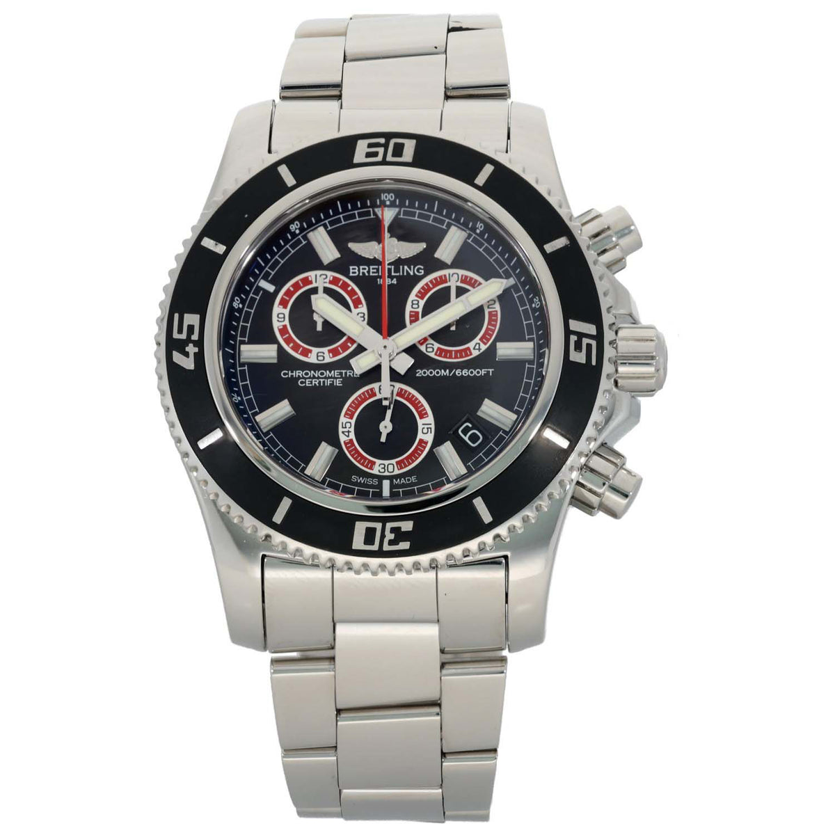 Breitling Superocean A73310 46mm Stainless Steel Watch