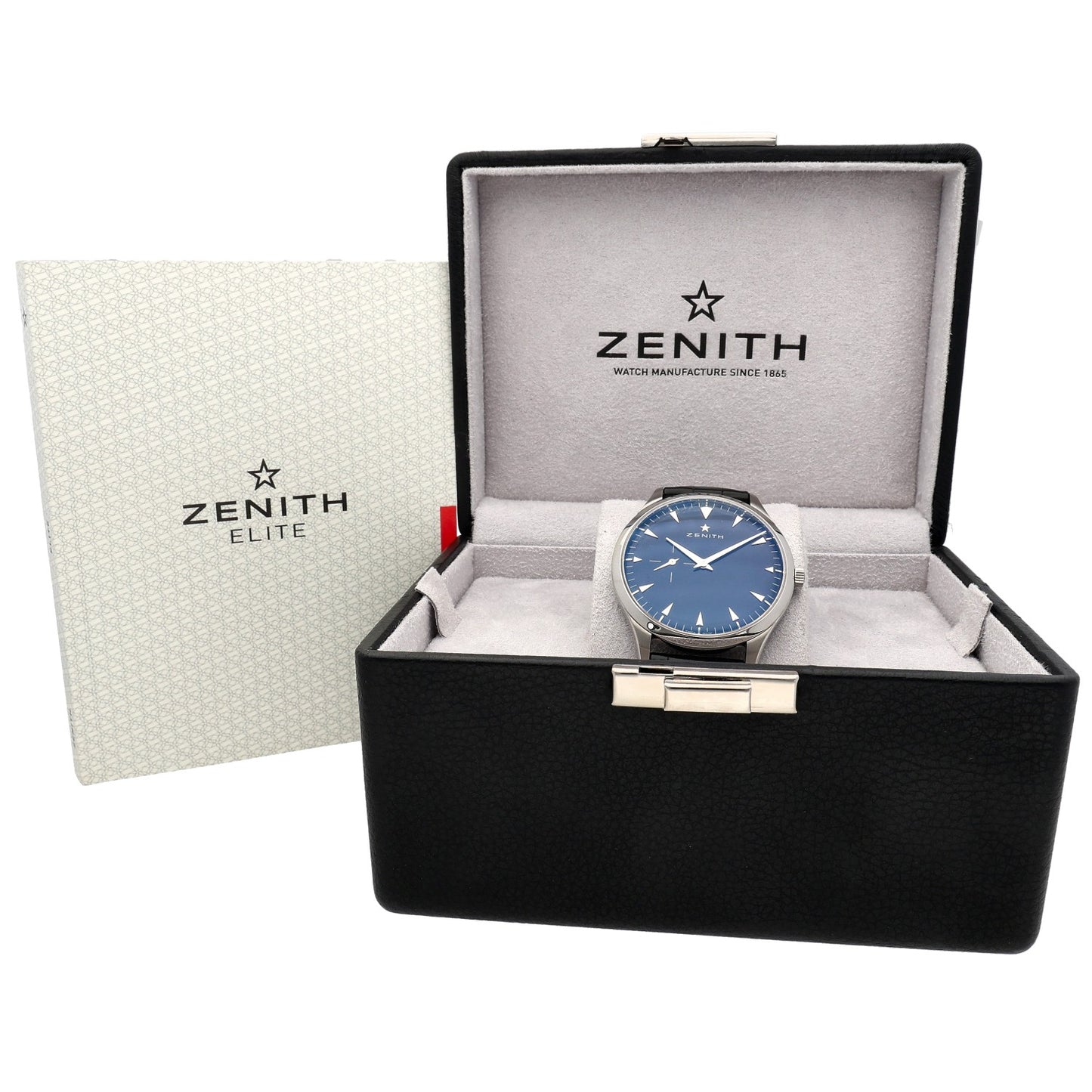 Zenith Elite Ultra Thin 03.2010.681 40mm Stainless Steel Watch (Ex-Display)