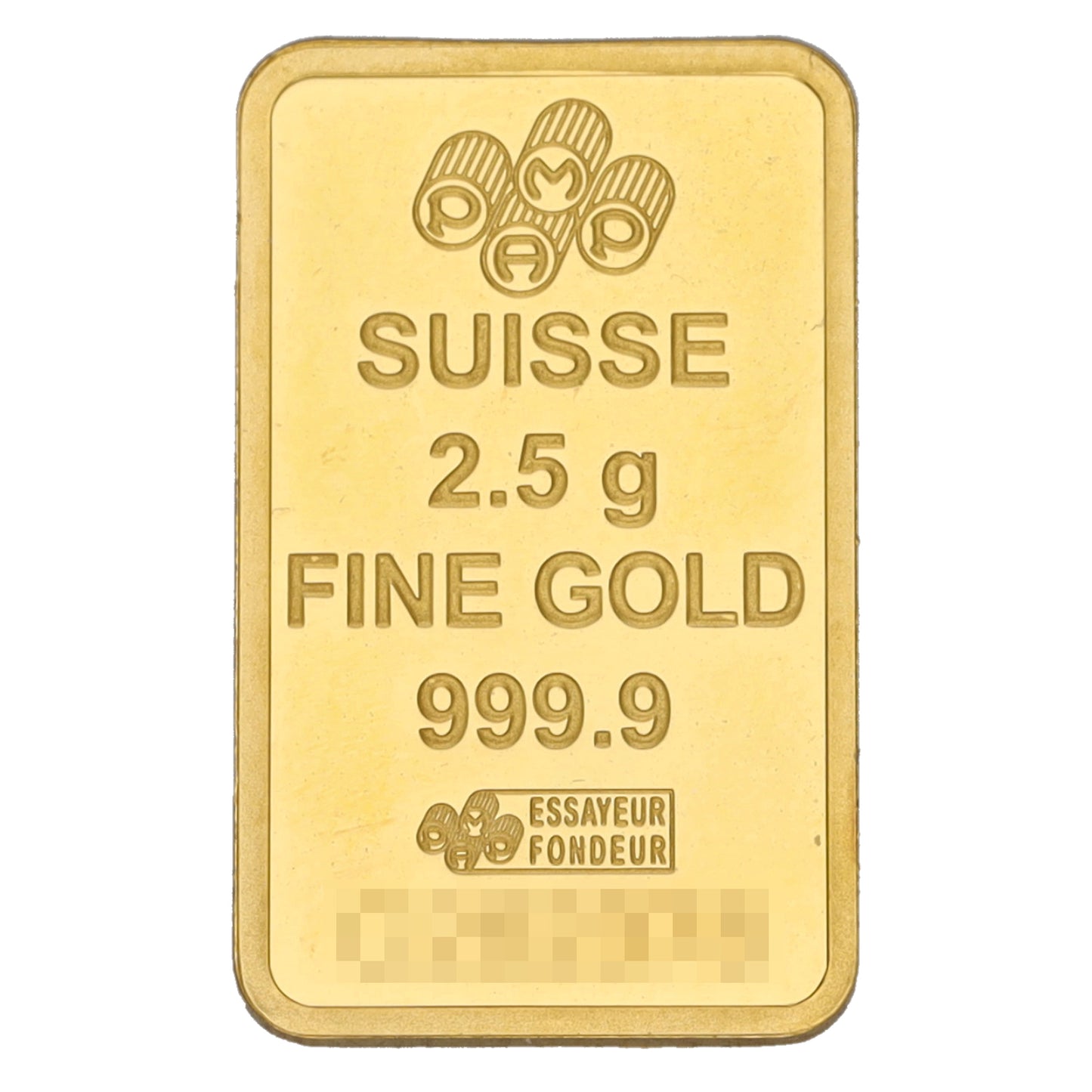 24ct 2.5g Gold Bar
