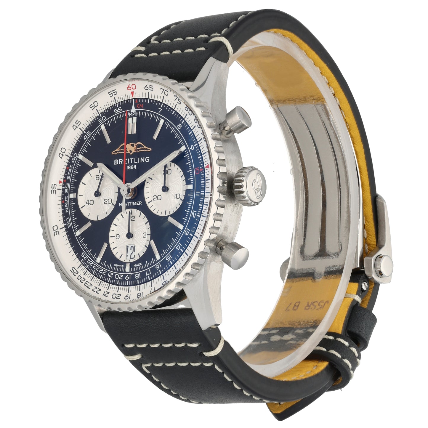 Breitling Navitimer B01 AB0138 43mm Stainless Steel Watch