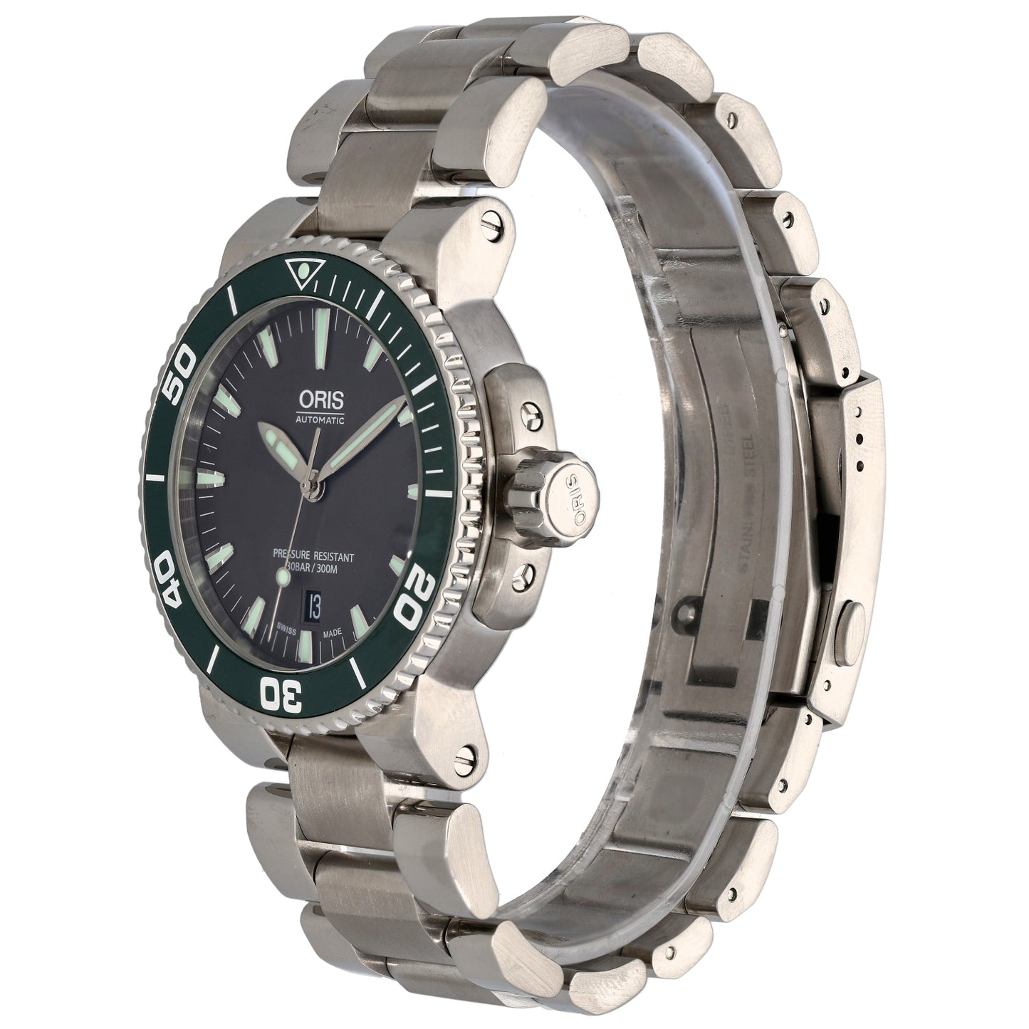 Oris Aquis 7653 43mm Stainless Steel Watch