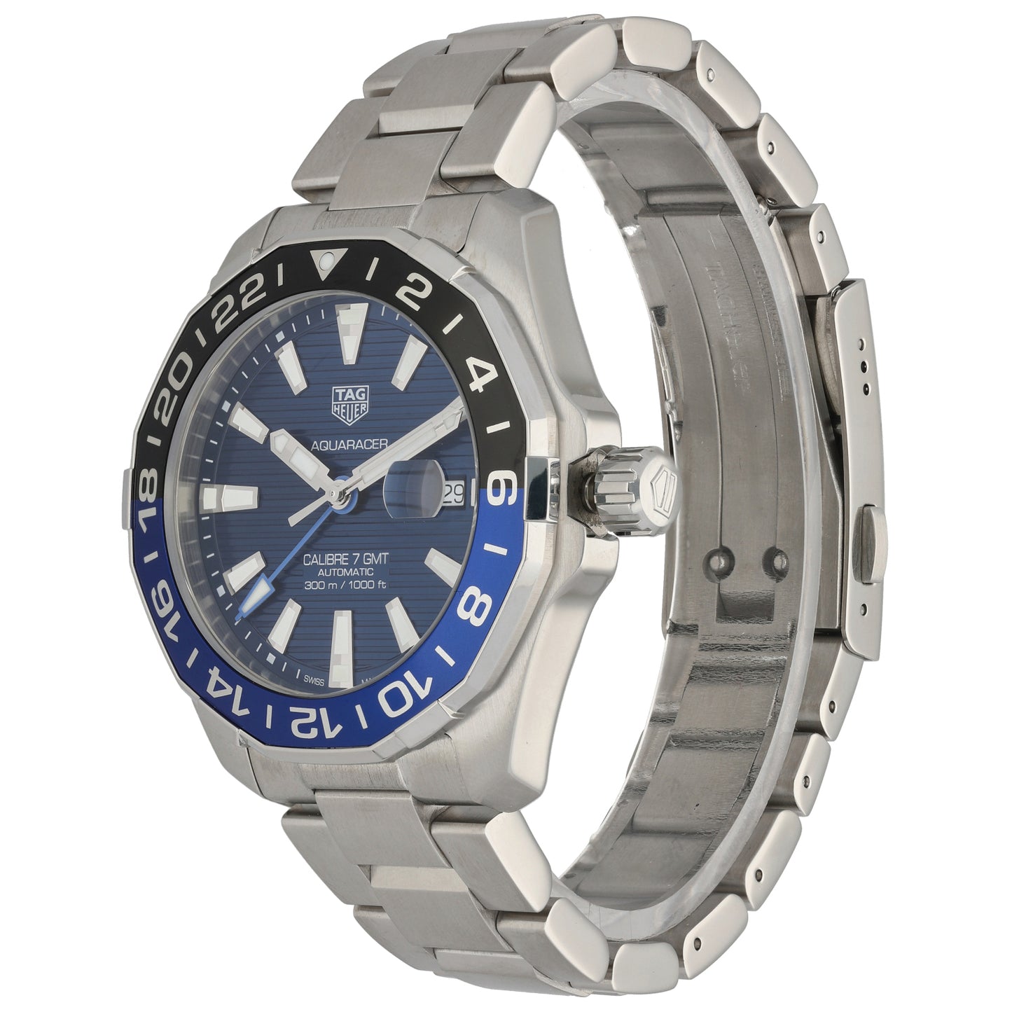 Tag Heuer Aquaracer WAY201T-0 44mm Stainless Steel Watch