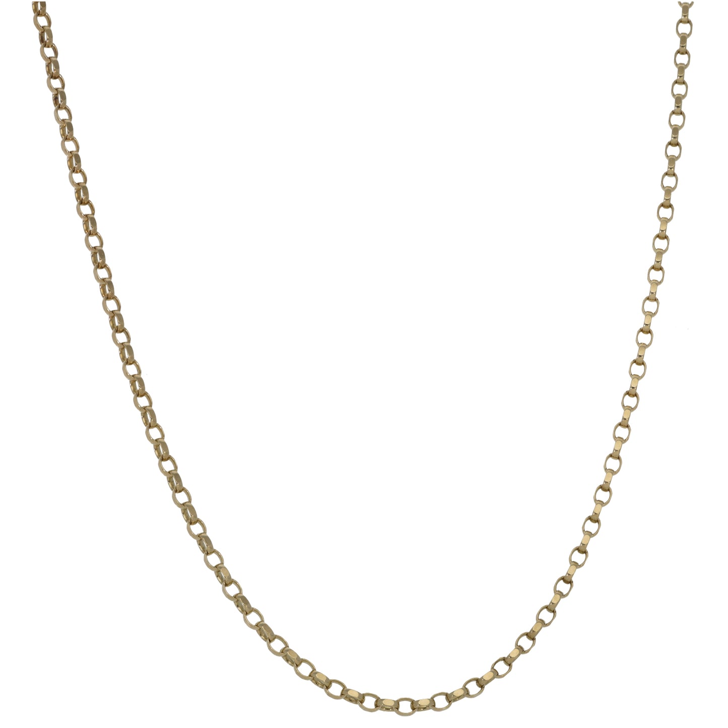 9ct Gold Belcher Chain 20"