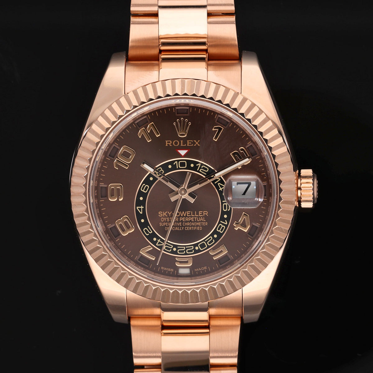 Rolex Sky Dweller 326935 42mm Rose Gold Watch