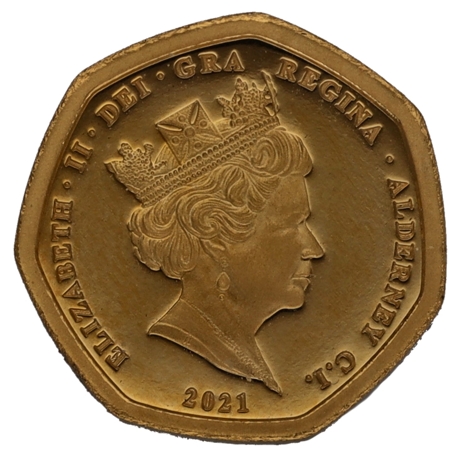 22ct Gold 50th Anniversary Eighth Sovereign Coin 2021