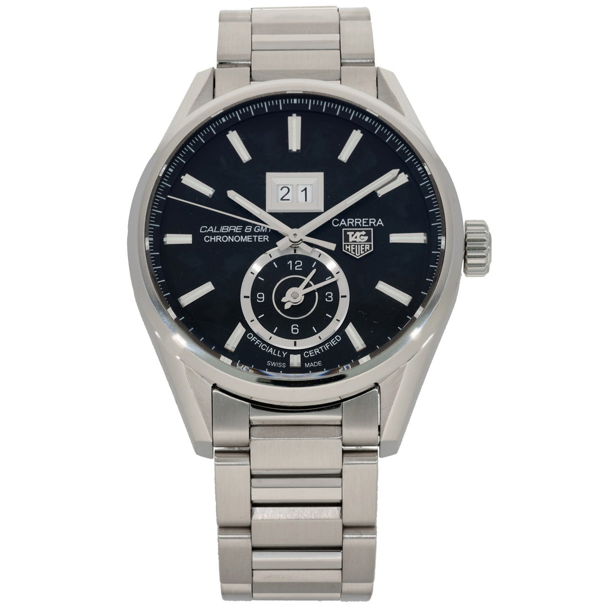 Tag Heuer Carrera WAR5010 41mm Stainless Steel Watch