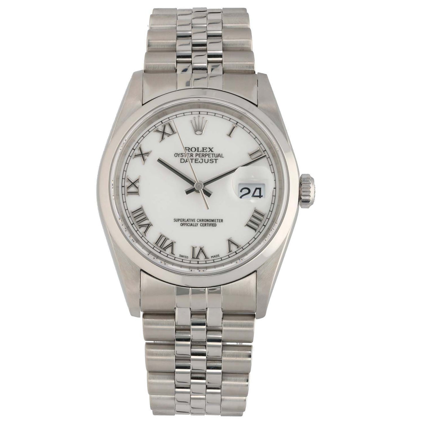Rolex Datejust 16200 36mm Stainless Steel Watch