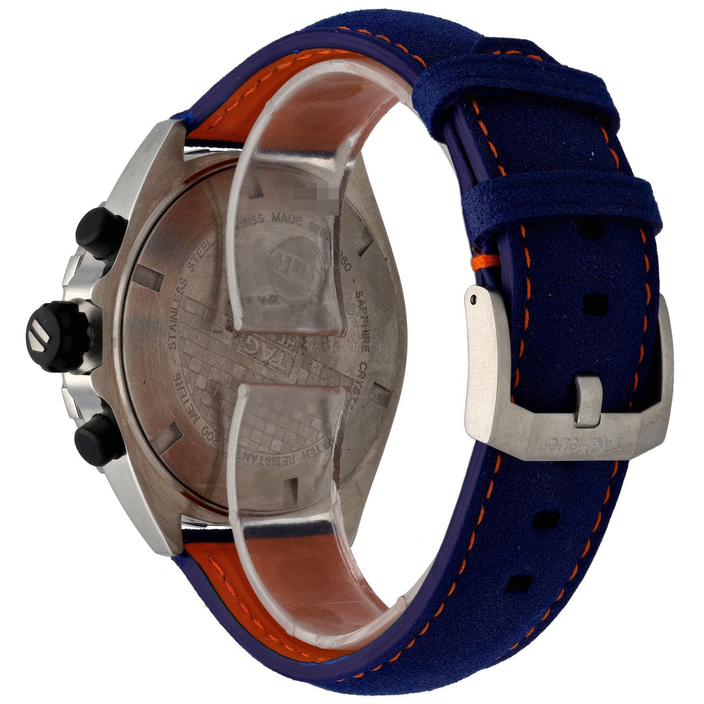 Tag Heuer Formula 1 Gulf CAZ101N 43mm Stainless Steel Watch (Ex-Display)