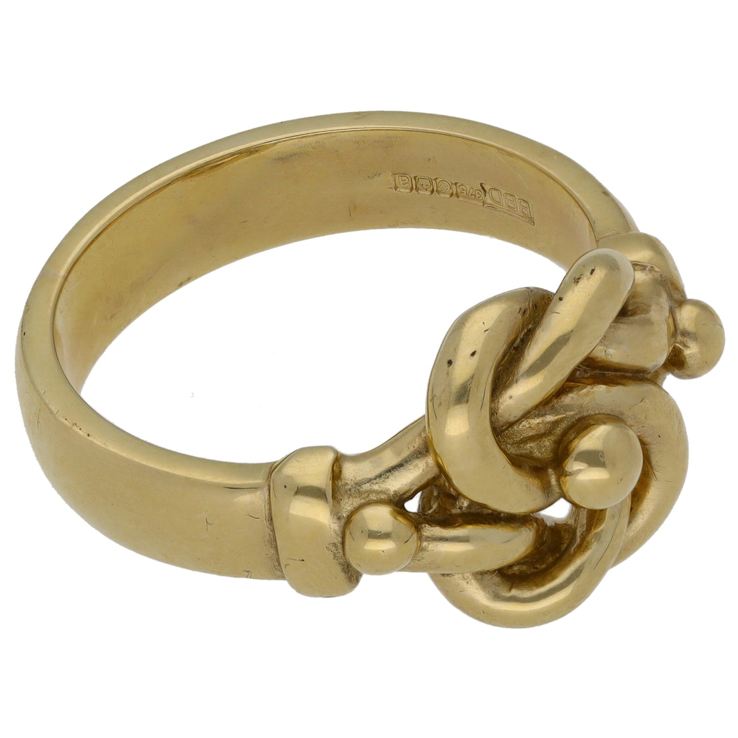 9ct Gold Knot Ring Size X