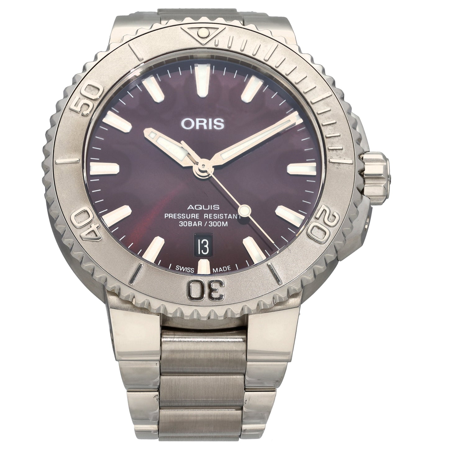 Oris Aquis 7766 41.5mm Stainless Steel Watch