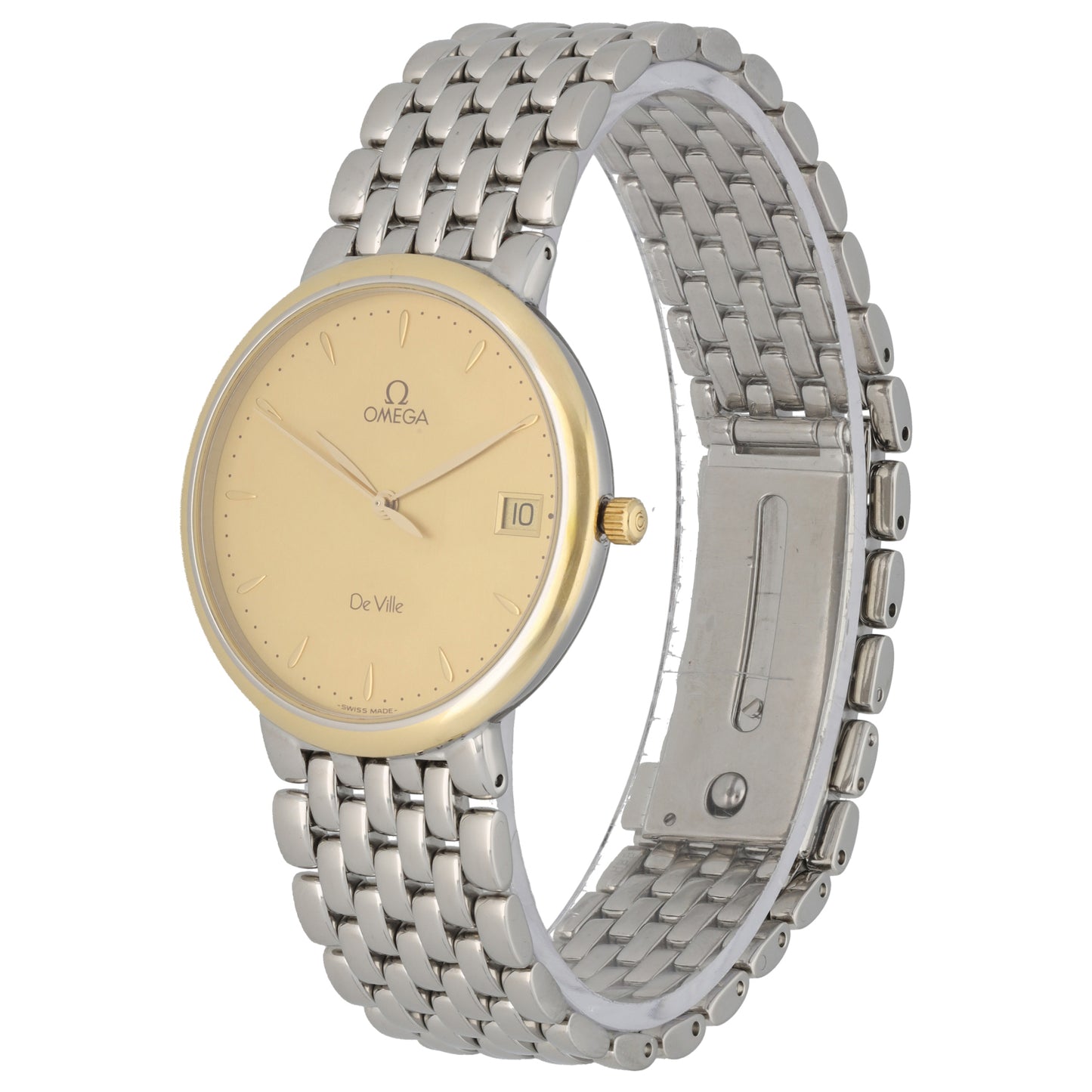 Omega De Ville 7227.11.00 35mm Bi-Colour Watch