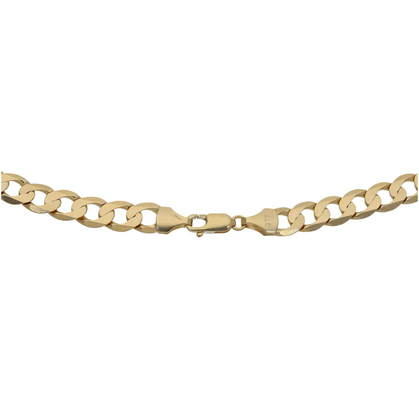 9ct Gold Curb Chain 20"