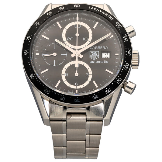 Tag Heuer Carrera CV2010-1 41mm Stainless Steel Watch