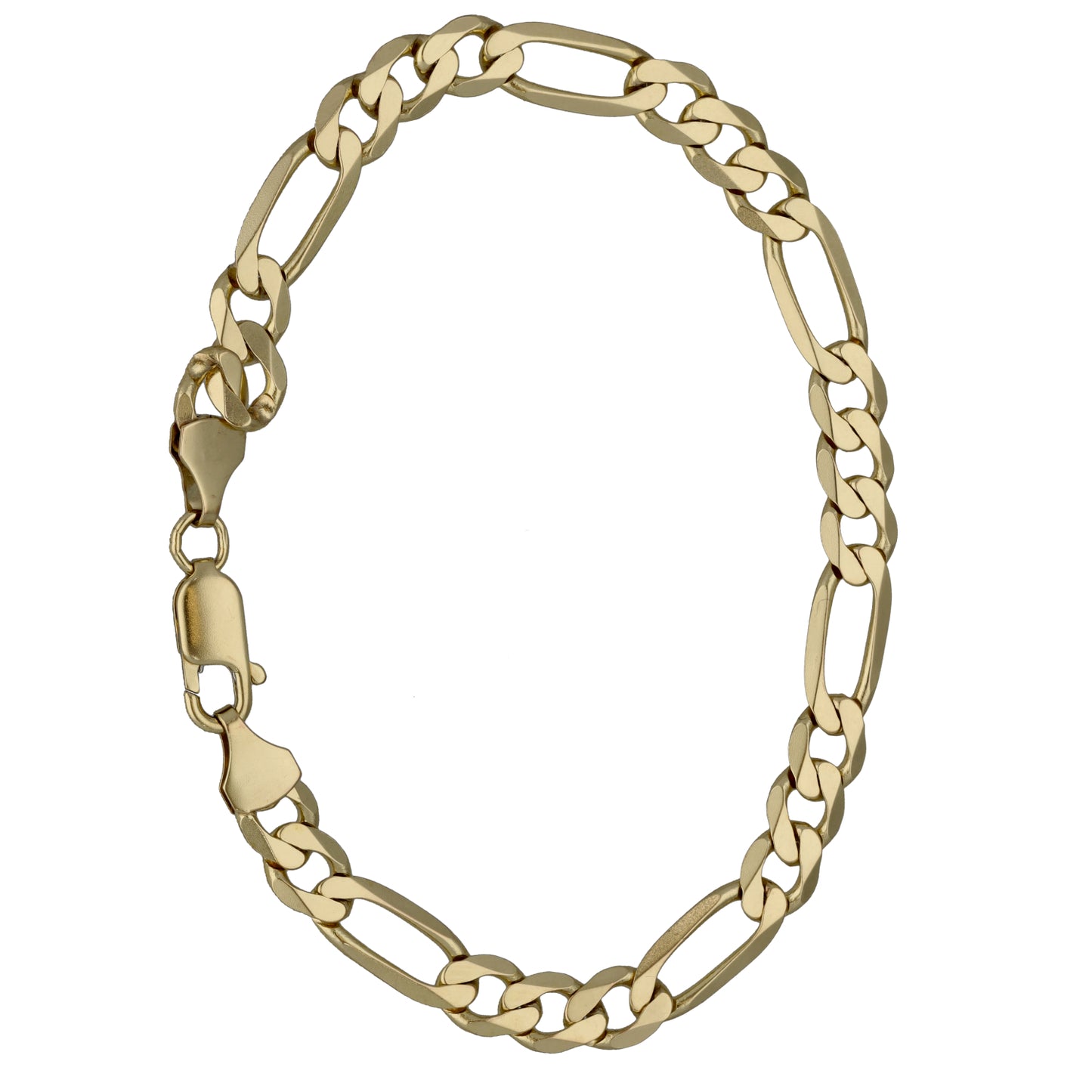 9ct Gold Figaro Bracelet