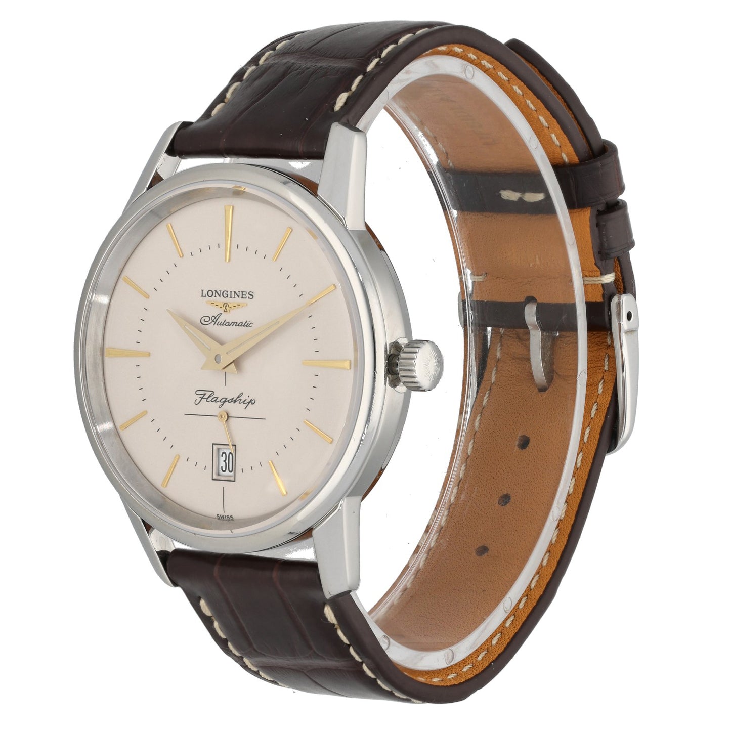 Longines Flagship L4.795.4 38mm Stainless Steel Watch