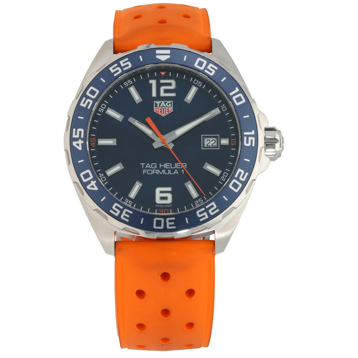 Tag Heuer Formula 1 WAZ1010 43mm Stainless Steel Watch