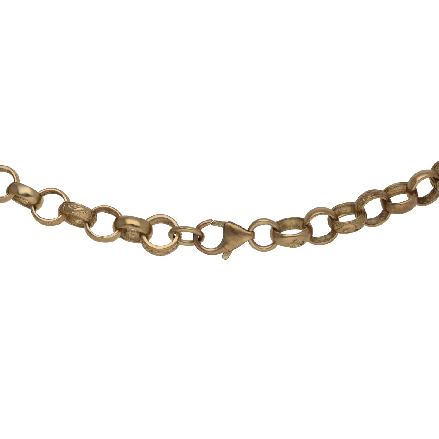 9ct Gold Belcher Chain 22"