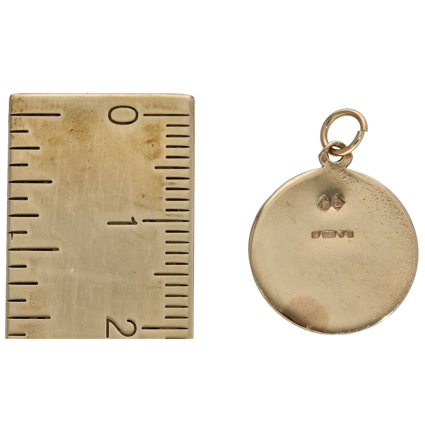 9ct Gold St Christopher Pendant