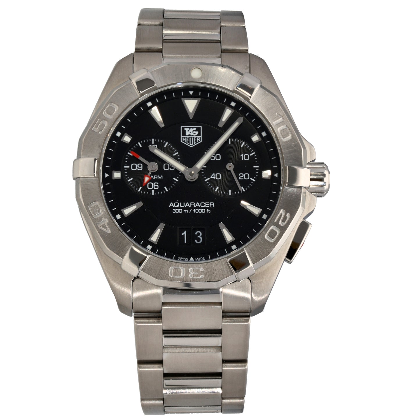 Tag Heuer Aquaracer WAY111Z 41mm Stainless Steel Watch
