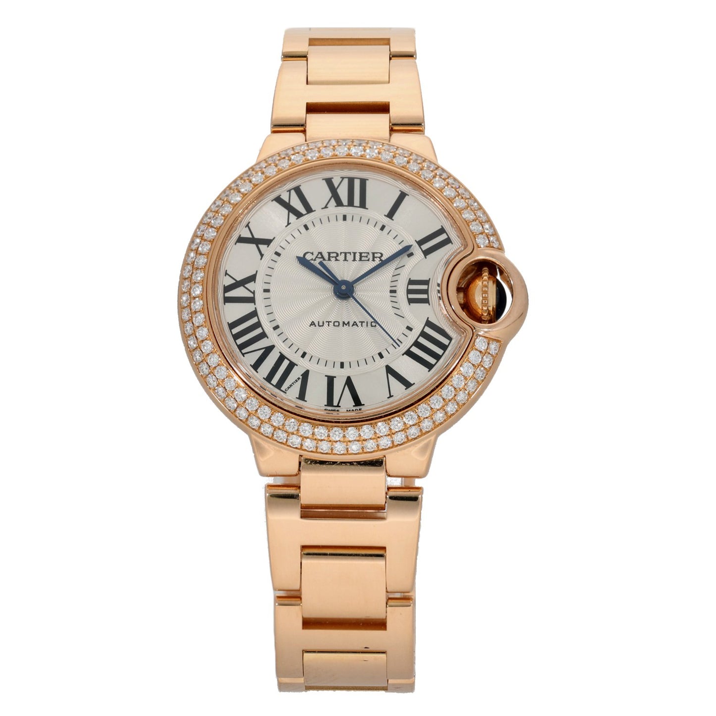 Cartier Ballon Bleu De Cartier WE902064 33mm Rose Gold Watch