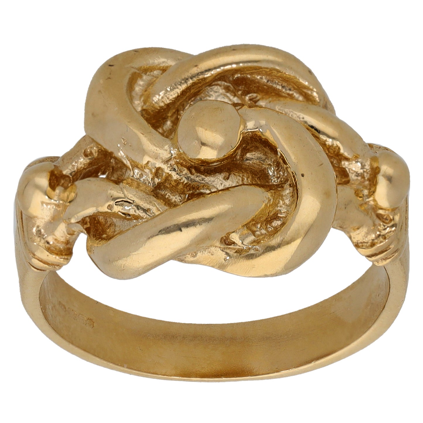 9ct Gold Knot Ring Size U