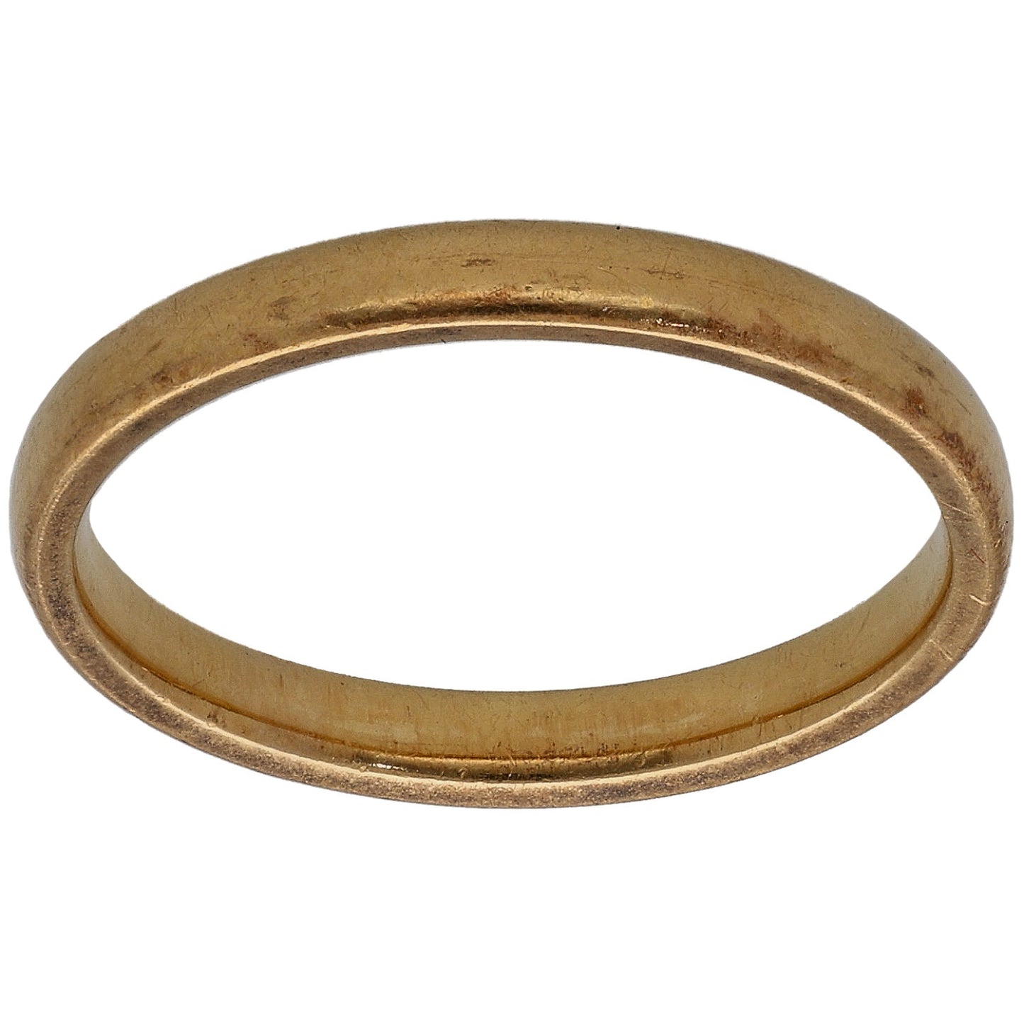 22ct Gold Plain Wedding Ring Size K