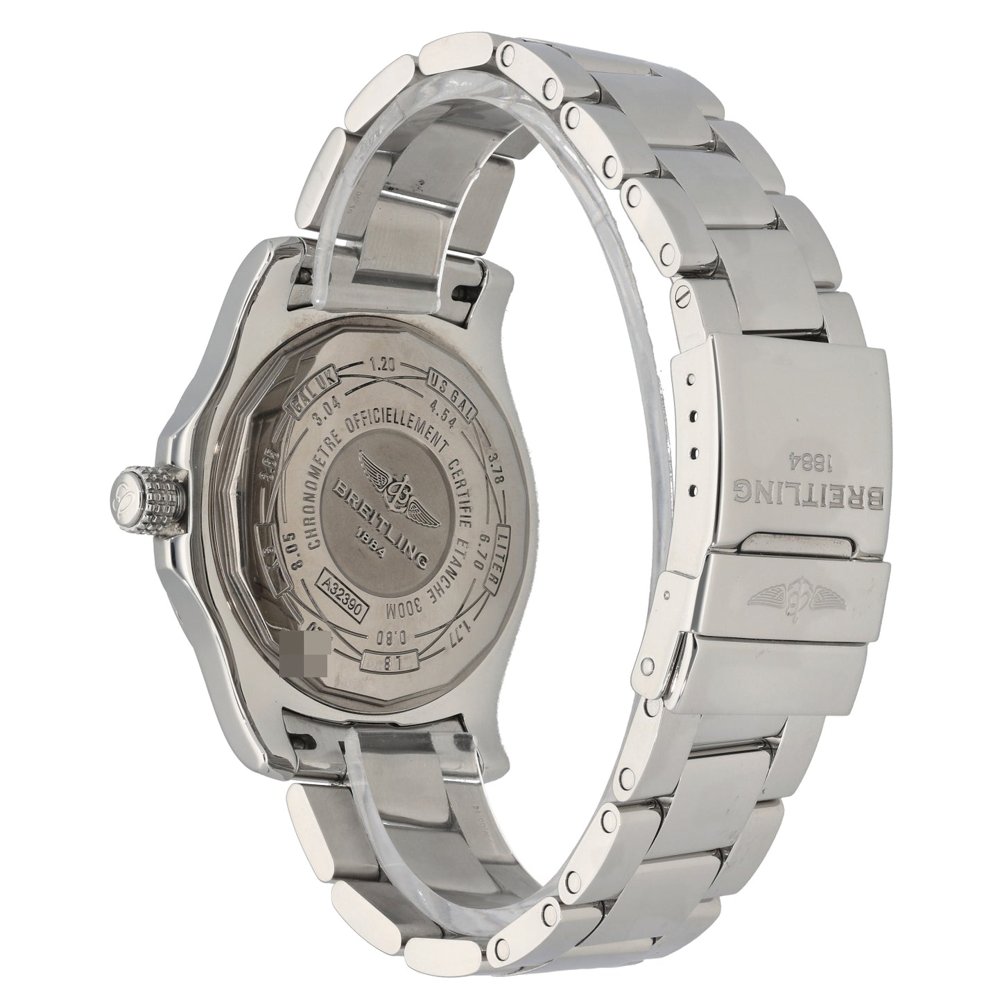 Breitling Avenger II GMT A32390 43mm Stainless Steel Watch