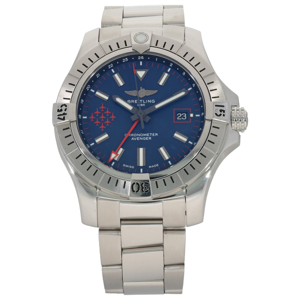 Breitling Avenger A32395 45mm Stainless Steel Watch