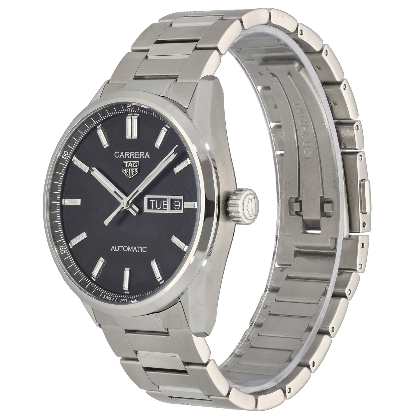 Tag Heuer Carrera WBN2010 41mm Stainless Steel Watch