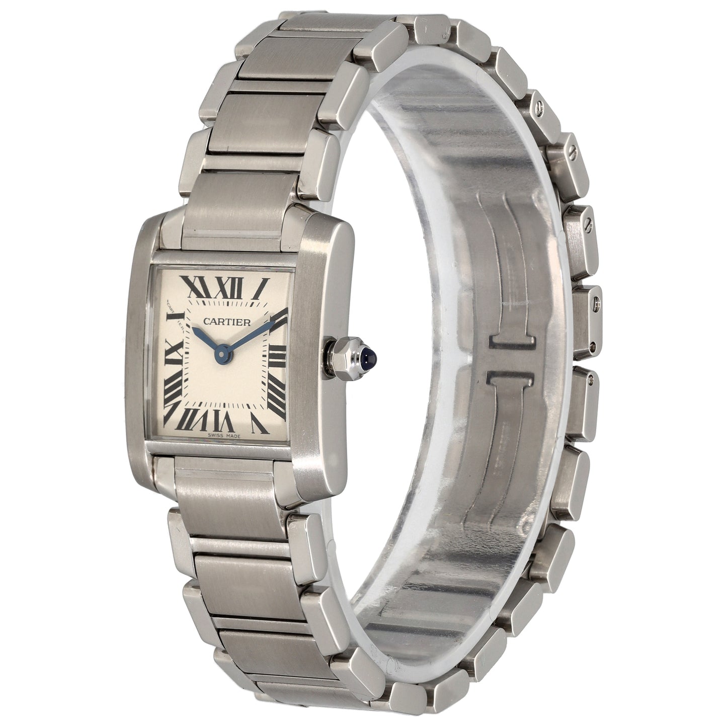 Cartier Tank Francaise 3217 20mm Stainless Steel Watch