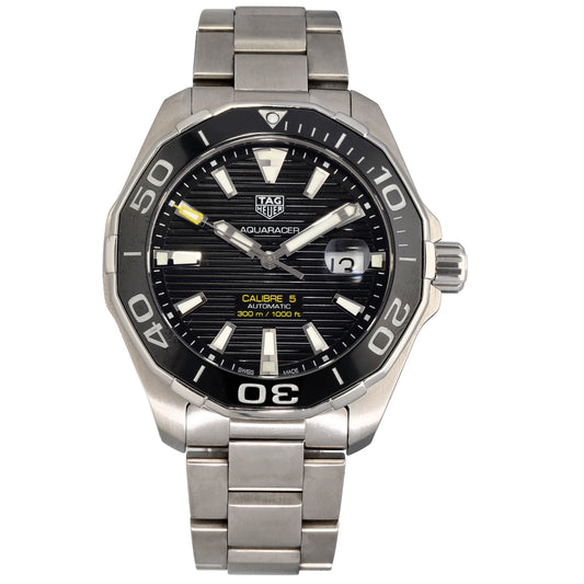 Tag Heuer Aquaracer WAY201A 43mm Stainless Steel Watch