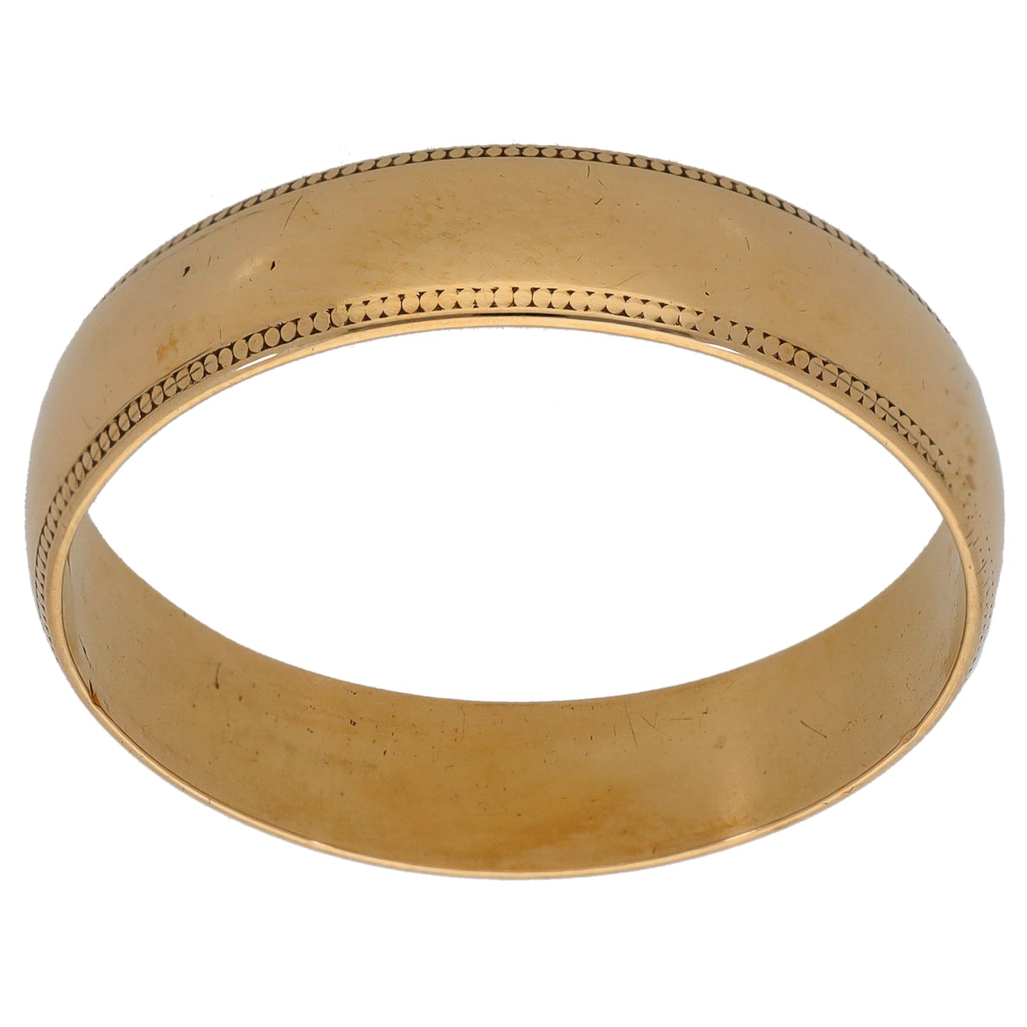 9ct Gold Plain Wedding Ring Size Z+2